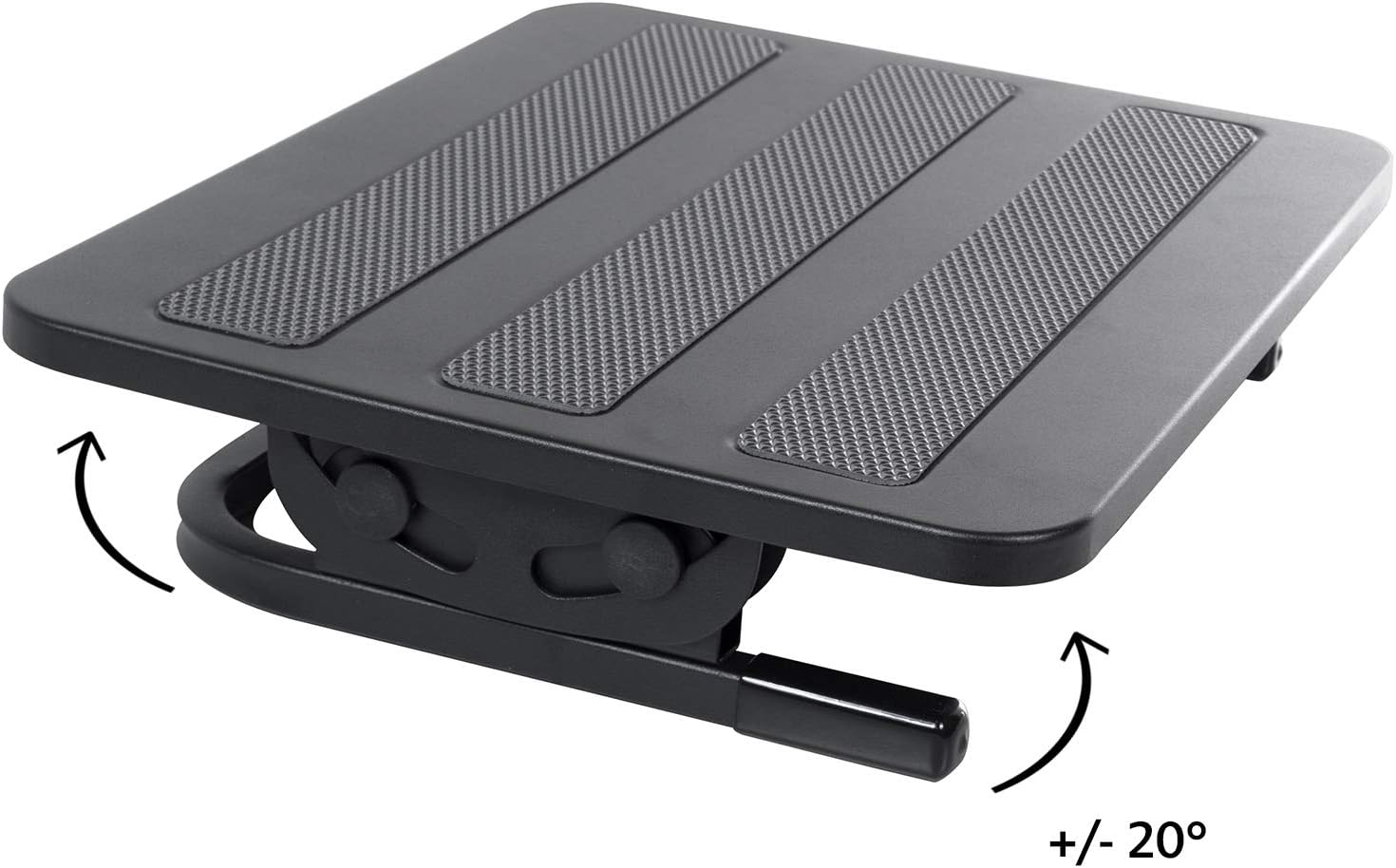 Maclean MC-831 Ergonomische Fußstütze, Fußstütze, stufenlos verstellbarer Neigungswinkel, 380 x 300 mm – Bild 2
