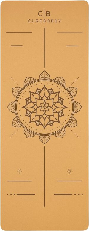 Yogamatte aus Kork & TPE – R...