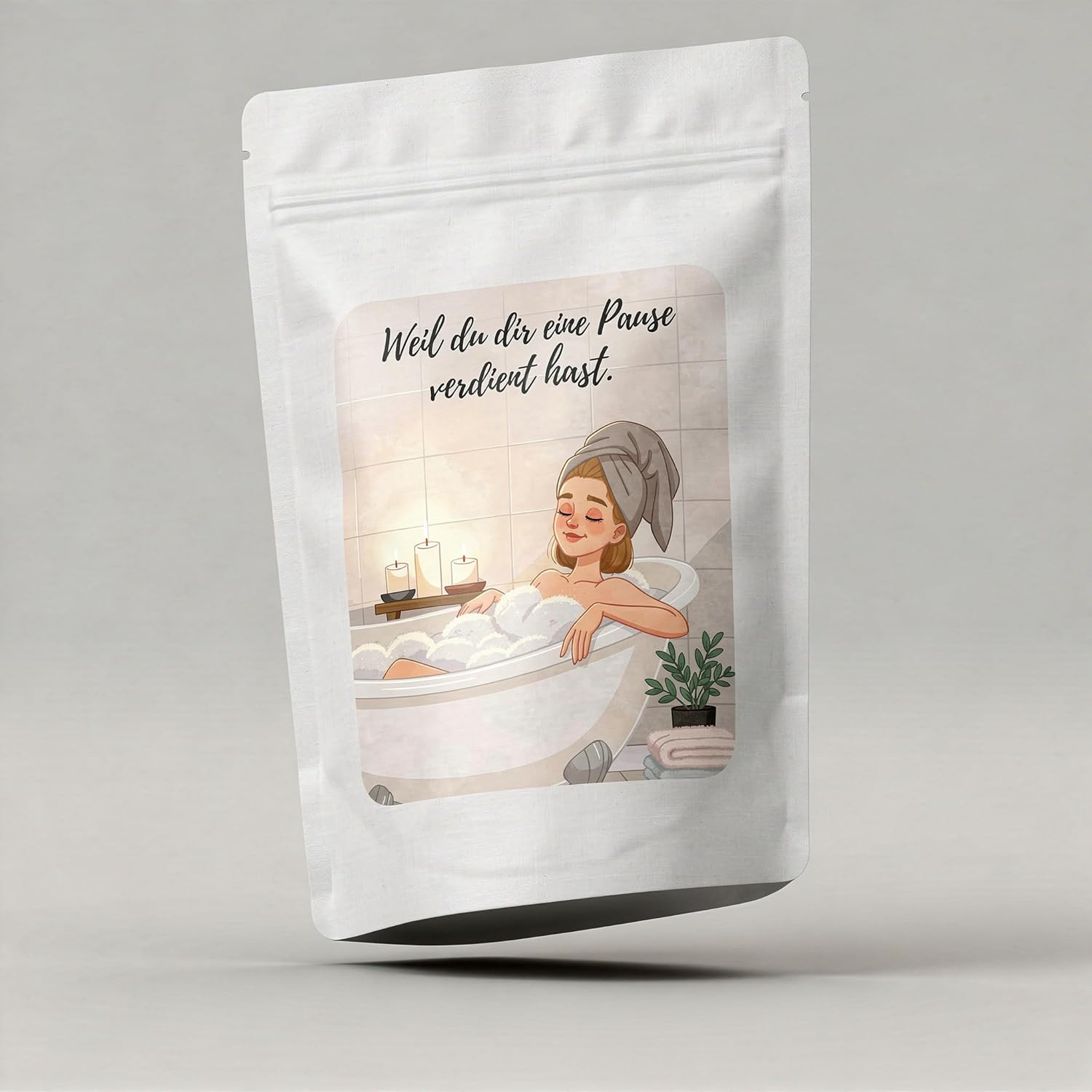 Wellness-Geschenkset für Frauen, 6-teiliges Geschenksäckchen mit Badezusatz, Duftkerze und mehr, Geschenk für Mama, Frau, Schwester & Freundin, Entspannung für Frauen, Geschenkbox, Geschenkbox zum Geburtstag – Bild 9