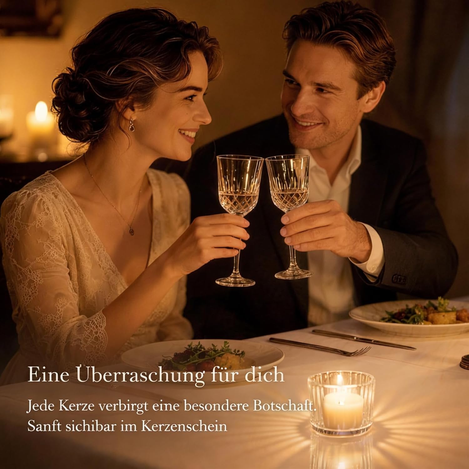 Duftkerzen-Geschenke für Frauen, 12 Stück, versteckte Botschaft erscheint beim Brennen, personalisierte Rituale-Idee, kleines, lustiges Geburtstagsgeschenk-Set für Freundin, Partner, Muttertagsgeschenk – Bild 5
