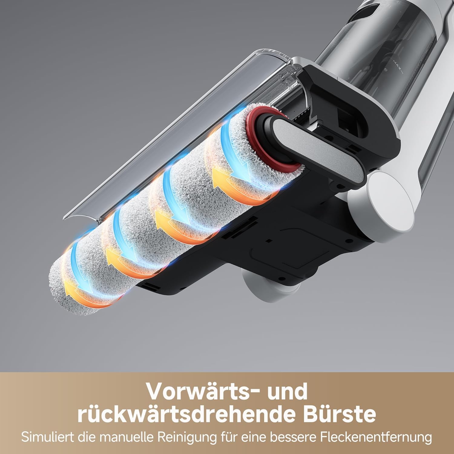 Dreame G10 Pro Nass- und Trockensauger, 16.000 Pa Saugleistung, Doppelkanten-Reinigungsbürste, Selbstreinigung mit 2 Drehrichtungen, 35 Minuten Laufzeit, großes LED-Display, 75 dBA – Bild 8