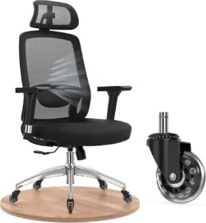 Ergonomischer Bürostuhl mit Gummir...