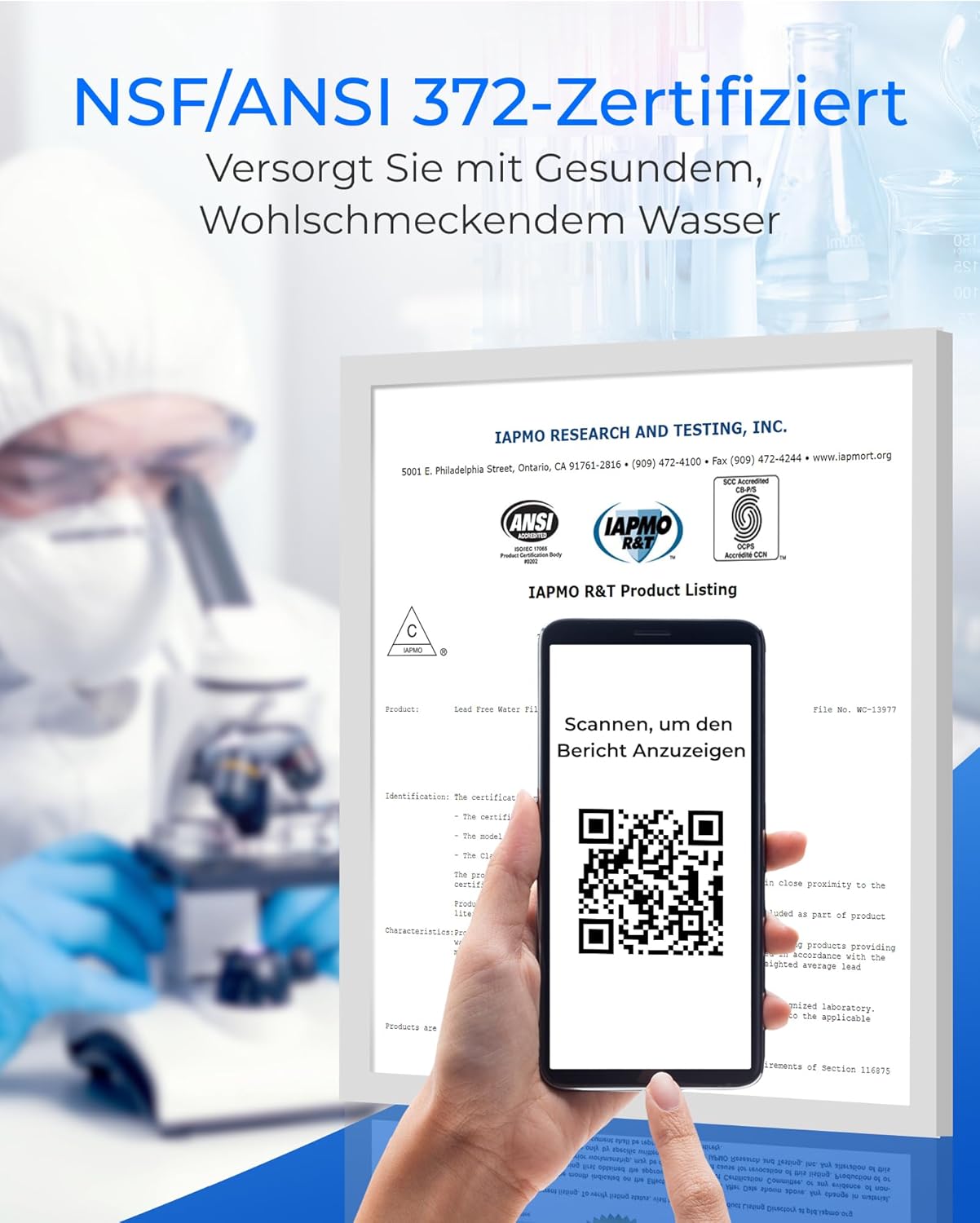 Waterdrop G2P600 Umkehrosmose-Wasserfiltersystem, 8000 Liter, 2:1 reines Wasser, ohne Tank, Entkalkungssystem, RO-System unter der Spüle – Bild 4