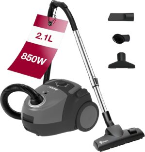 Akitas C5 Staubsauger mit Beutel, 8...