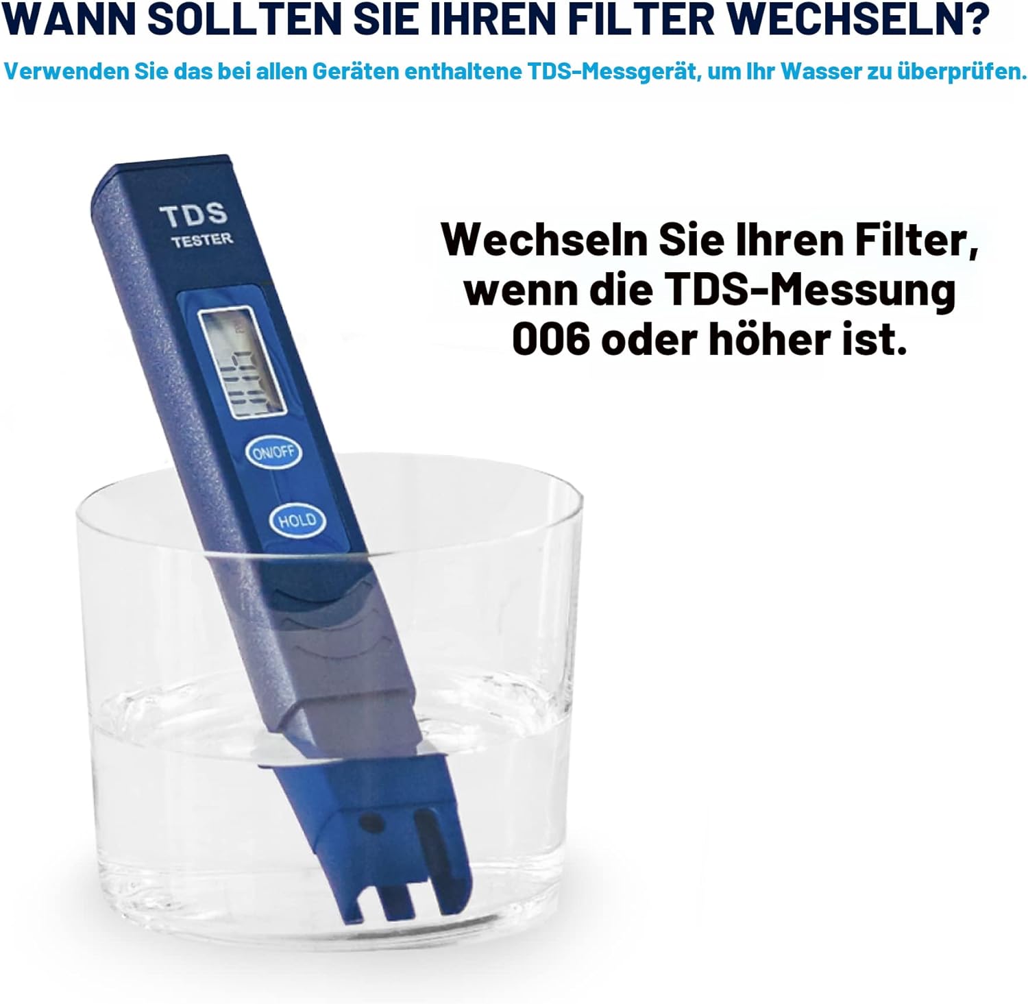 ZeroWater Instant Read Wasserfilterspender, 12,3 Liter, 5-stufiger Wasserfilterspender mit sofortiger Anzeige, 0 TDS, IAPMO-zertifiziert zur Reduzierung von Blei, Chrom und PFOA/PFOS – Bild 7