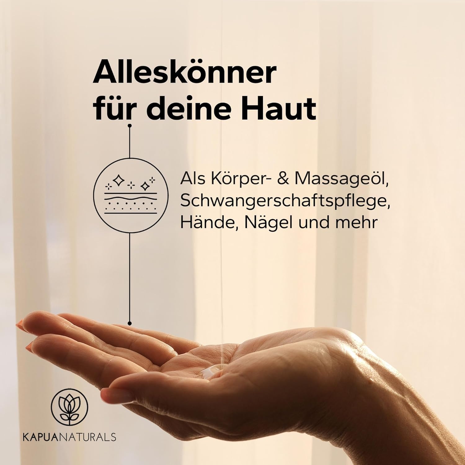 Hydro-Lipid Bio-Körperöl • Körperöl mit Hyaluronsäure & Ringelblume • Für straffe, gepflegte Haut • Bei Dehnungsstreifen und Cellulite • Narbenpflege & Massageöl • 100 % natürlich – Hergestellt in Deutschland – Bild 9