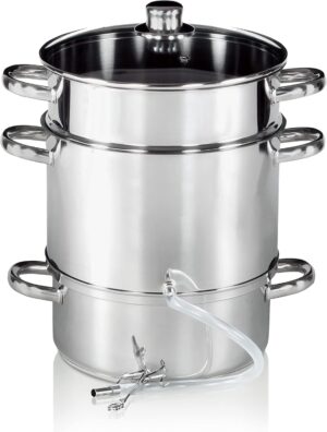 Krüger Edelstahl-Fruchtpresse 26 c...
