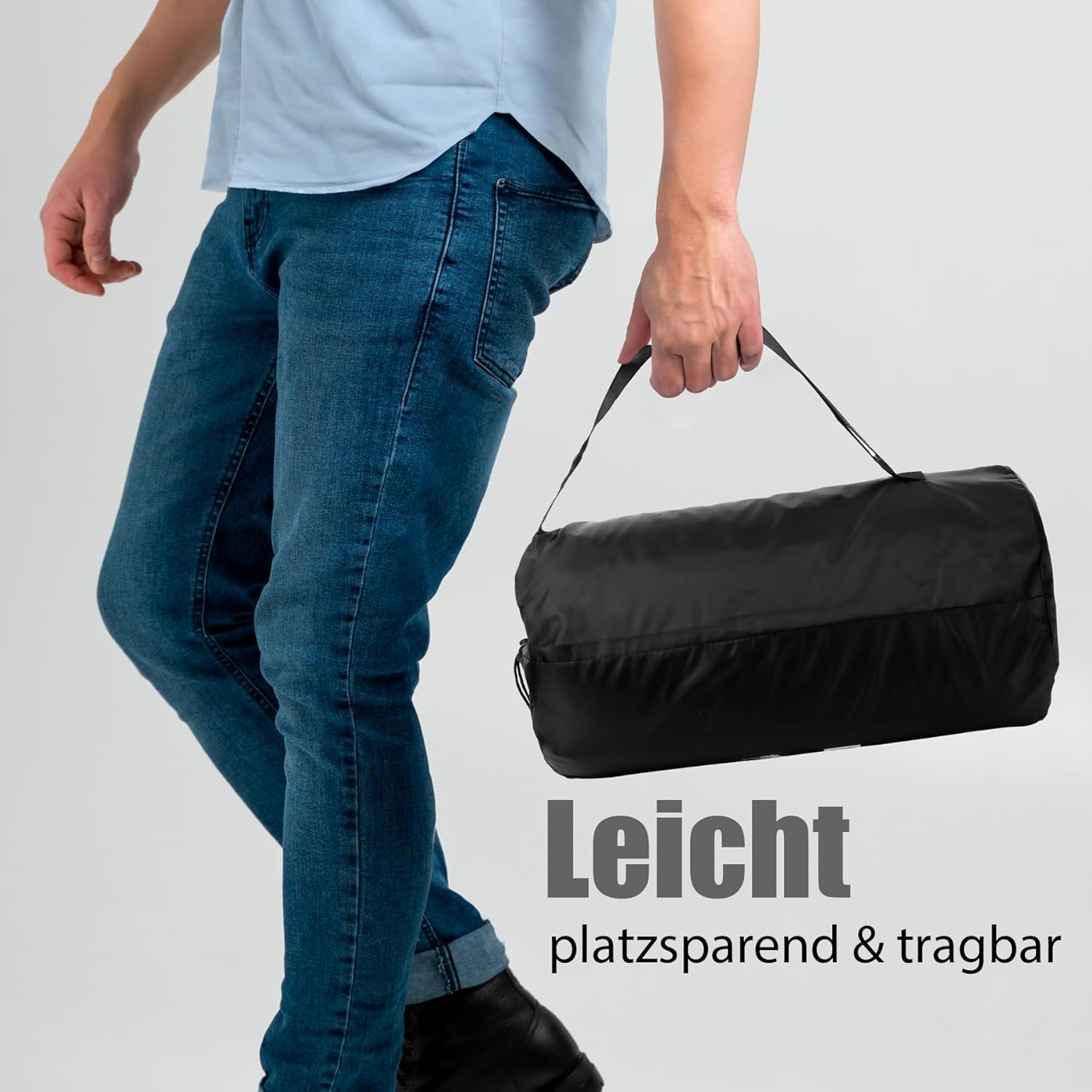 BigDean Akupressurmatte mit Kissen & Bezug zur Steigerung des Wohlbefindens – Massagematte in Lila – Bild 6