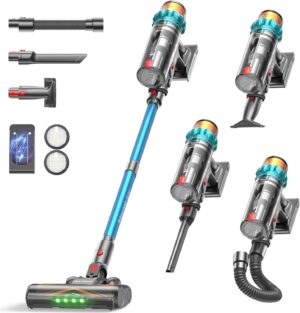 ElecKeys Akku Staubsauger 48kPa/580...