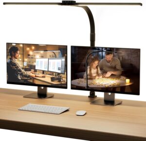 SIBRILLE LED-Schreibtischlampe, Dop...