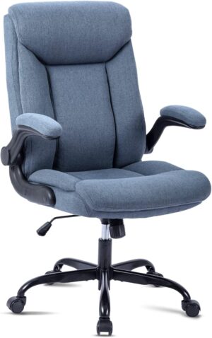 MZLEE Ergonomischer Bürostuhl, Com...