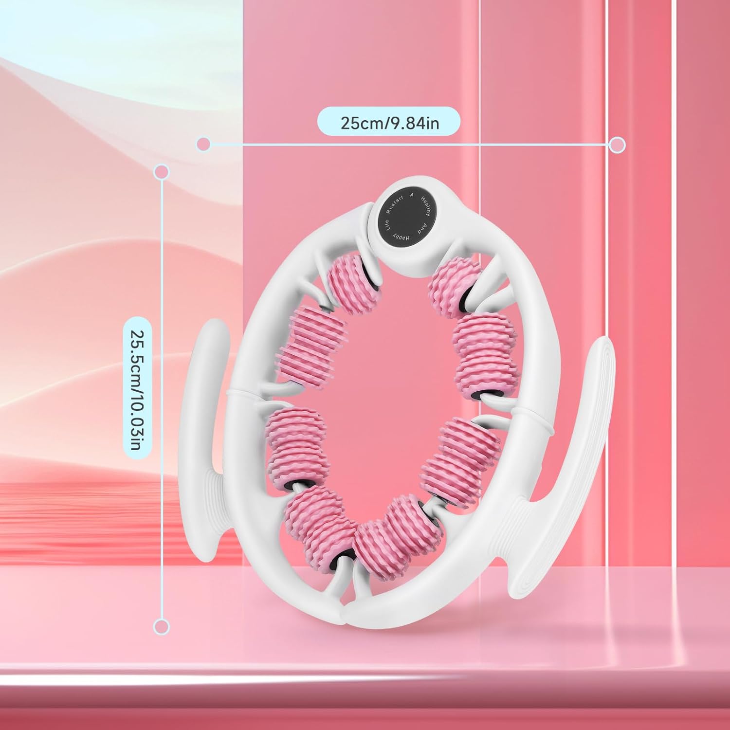 Lymphdrainagegerät, Cellulite-Massagegerät für Muskelschmerzen und Schmerzen, Linderung, 360°-Abdeckung, Massagerolle für Beine, abnehmbar, Arme – Bild 7