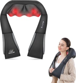 Snailax Shiatsu Schulter-Nacken-Rü...