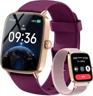 Damen Smartwatch mit Telefonfunktio...