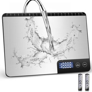 Große digitale Küchenwaage 15 kg,...