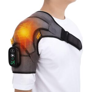 Beheizte Schulterstütze mit Vibrat...