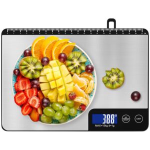 15 kg Digitale Küchenwaage mit Lin...