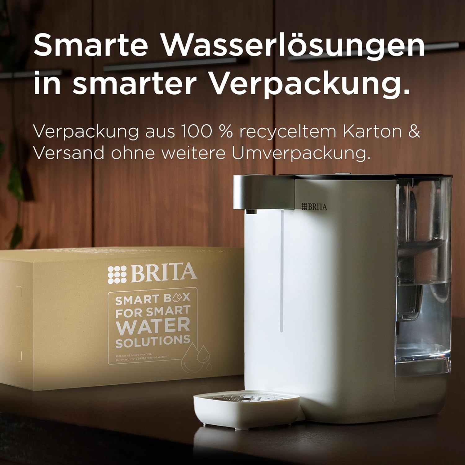 BRITA Cube Heißwasserspender – Wasserspender für Zuhause (4 l) weiß – mit UV-C-Technologie, inklusive Maxtra Pro Extra Kalkschutz-Wasserfilterkartusche – Bild 8