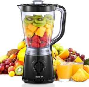 Standmixer 500 W, 1,5 L Mixer mit 2...