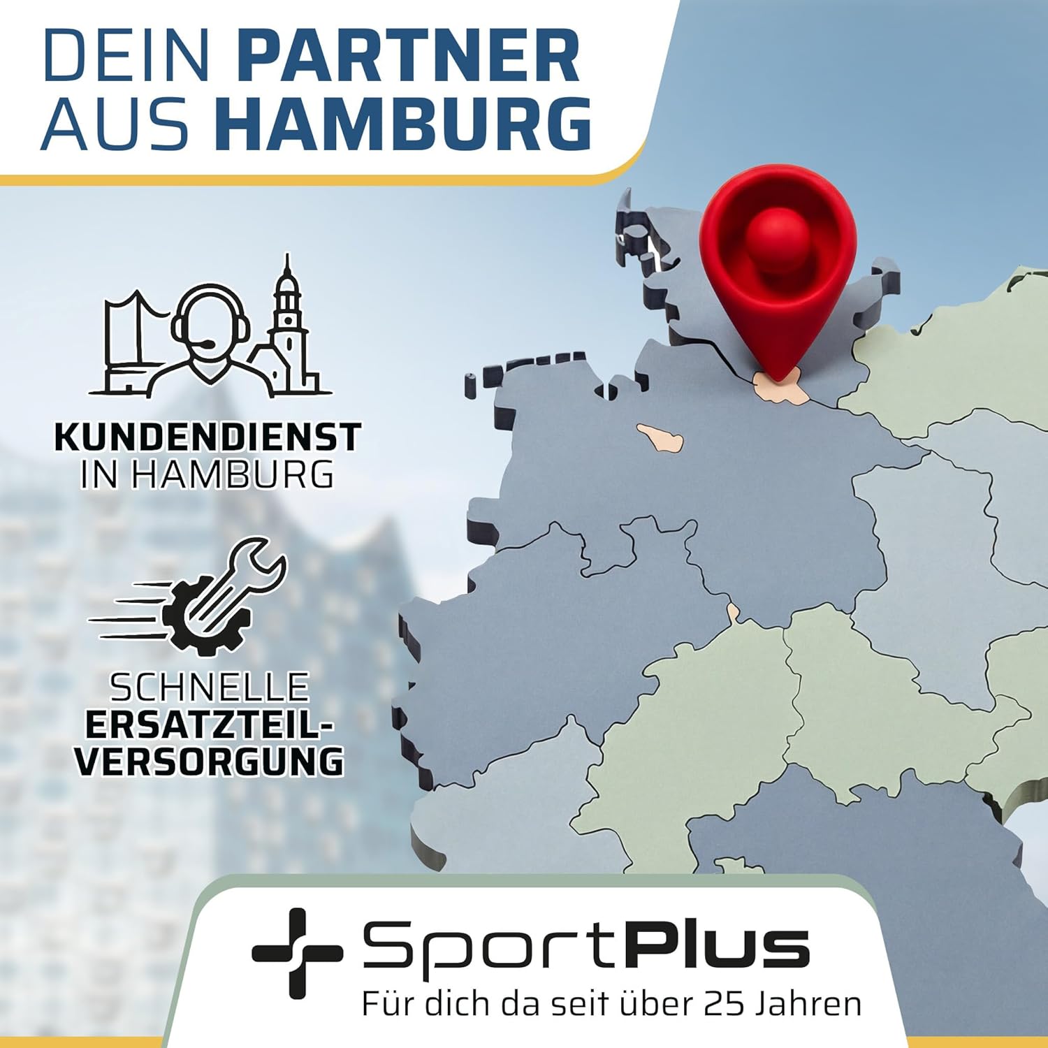 SportPlus Heimtrainer Fahrrad klappbar - Hometrainer Fahrrad klappbar - extra leiser Hometrainer für zuhause - Faltbares Fitnessbike - Ergometer Heimtrainer mit Rückenlehne – Bild 7