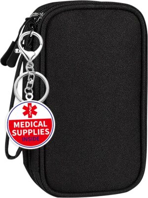 Diabetiker-Tasche, doppellagige Med...
