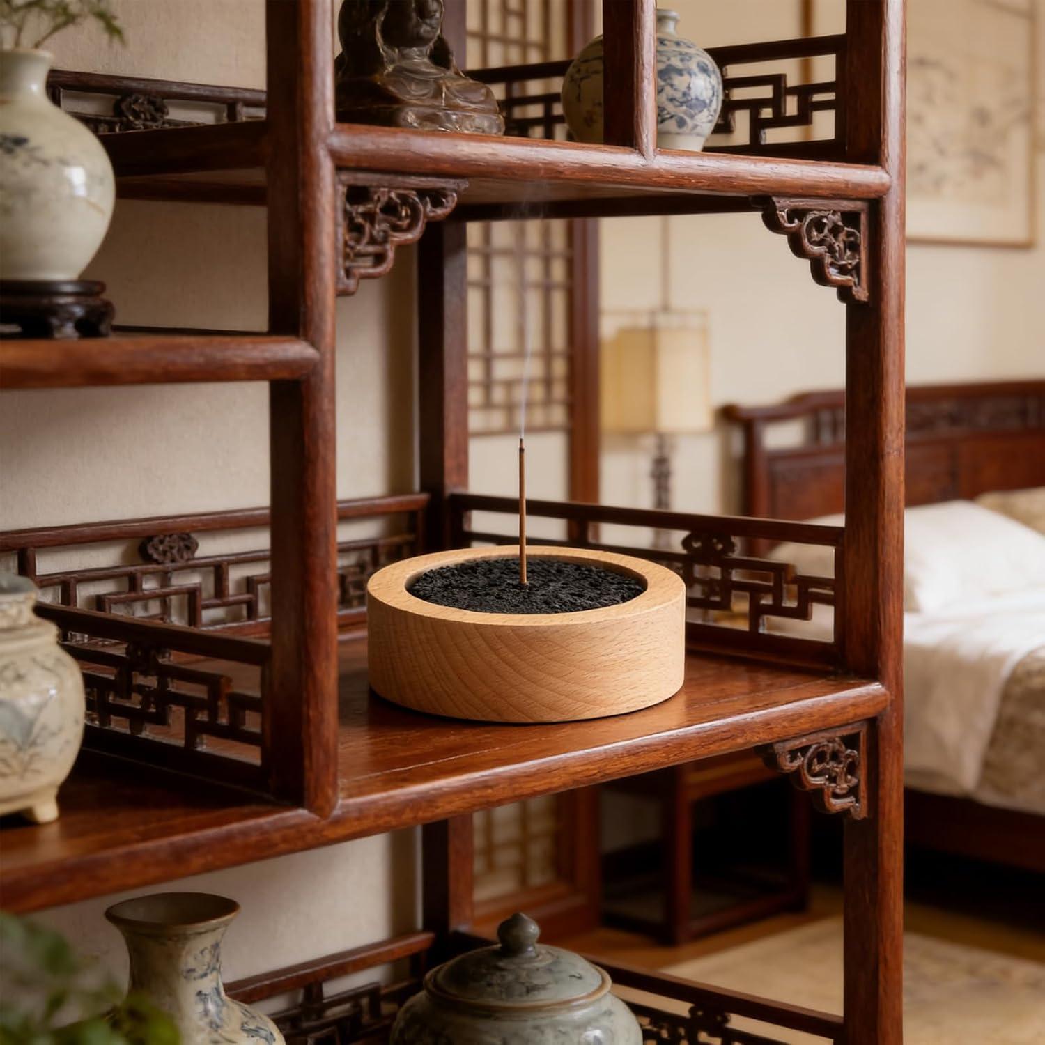 Duftstein für ätherische Öle, Lavastein-Diffusor mit Naturstein, Aromatherapie-Diffusor für Schlafzimmer, Büro, Auto und Yoga, einfach zu verwenden mit langanhaltendem Duft – Bild 6