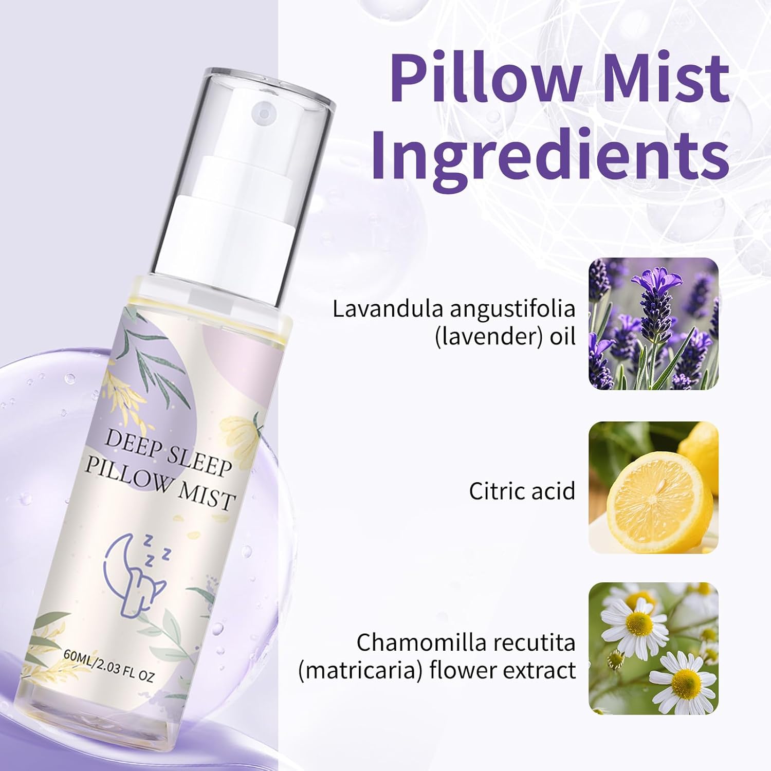 Pflegeset Damen Duschset Frauen Geschenkset Lavendel in schöner Geschenkbox, Kissenspray Wellness-Geschenke für Frauen Entspannungsgeschenk für Mama, Freundin, Mädchen zum Geburtstag – Bild 3