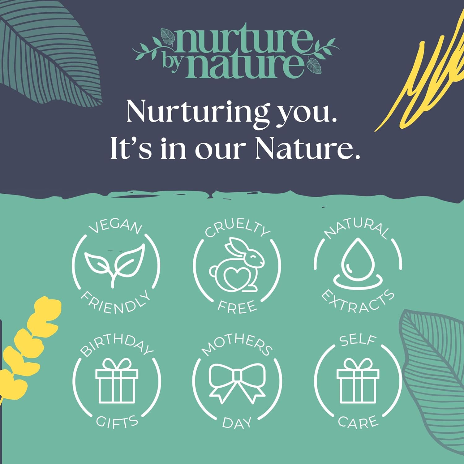 Nurture by Nature, Entspannung und Auftrieb, Verwöhnkörbe für Frauen, Spa-Badeset, Badesalz, Aromatherapie, Seife, Badebomben, Kerze und mehr, Geburtstagsgeschenk – Bild 9