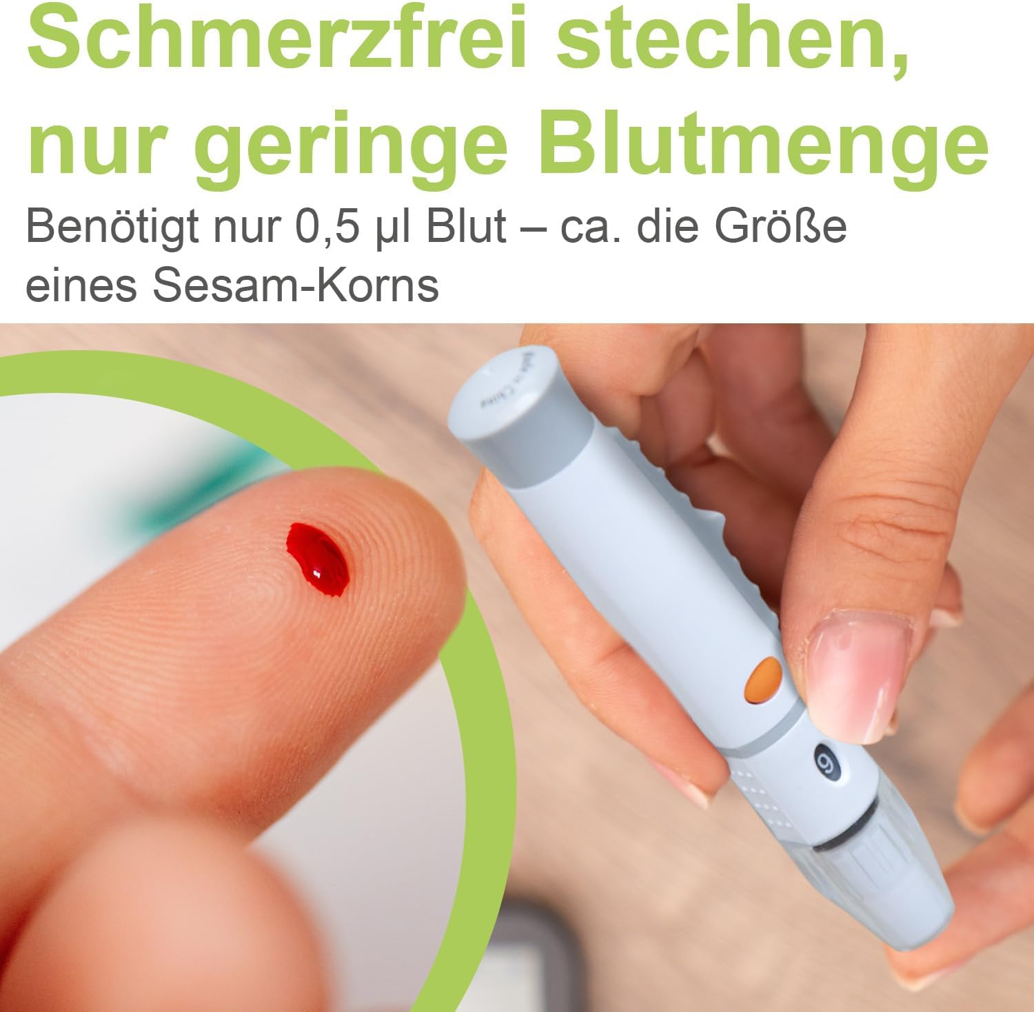 adia 200 Blutzucker-Teststreifen Vorteilspack für Diabetes (Zuckerkrankheit) für das adia Blutzuckermessgerät (nicht im Lieferumfang enthalten) – Bild 4