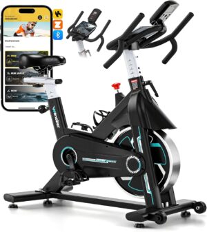 WENOKER Heimtrainer mit App, leises...