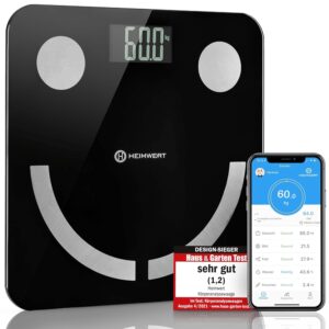 HEIMWERT Körperfettwaage Test sehr...