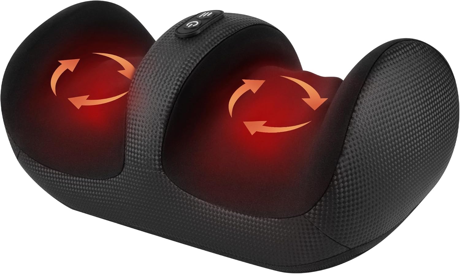 Nekteck Shiatsu-Fußmassagegerät mit Wärme – elektrisches Massagegerät mit Rolle gegen Schmerzen für eine bessere Durchblutung – ideal bei Neuropathie
