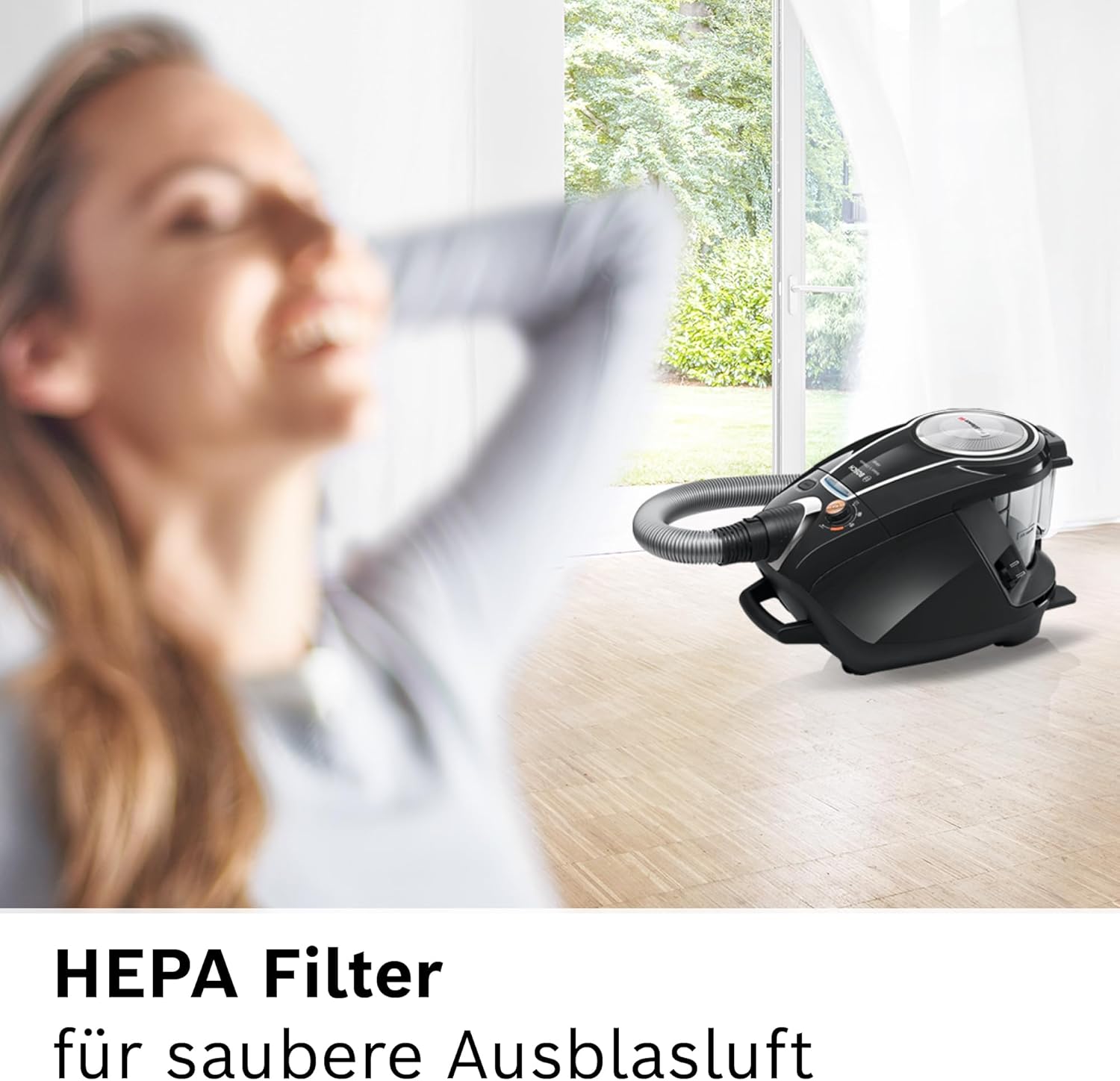 Bosch BGS7MS64 Staubsauger ohne Beutel, 800 W, Schwarz – Bild 6
