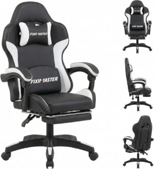 Ergonomischer Bürostuhl mit Fußst...
