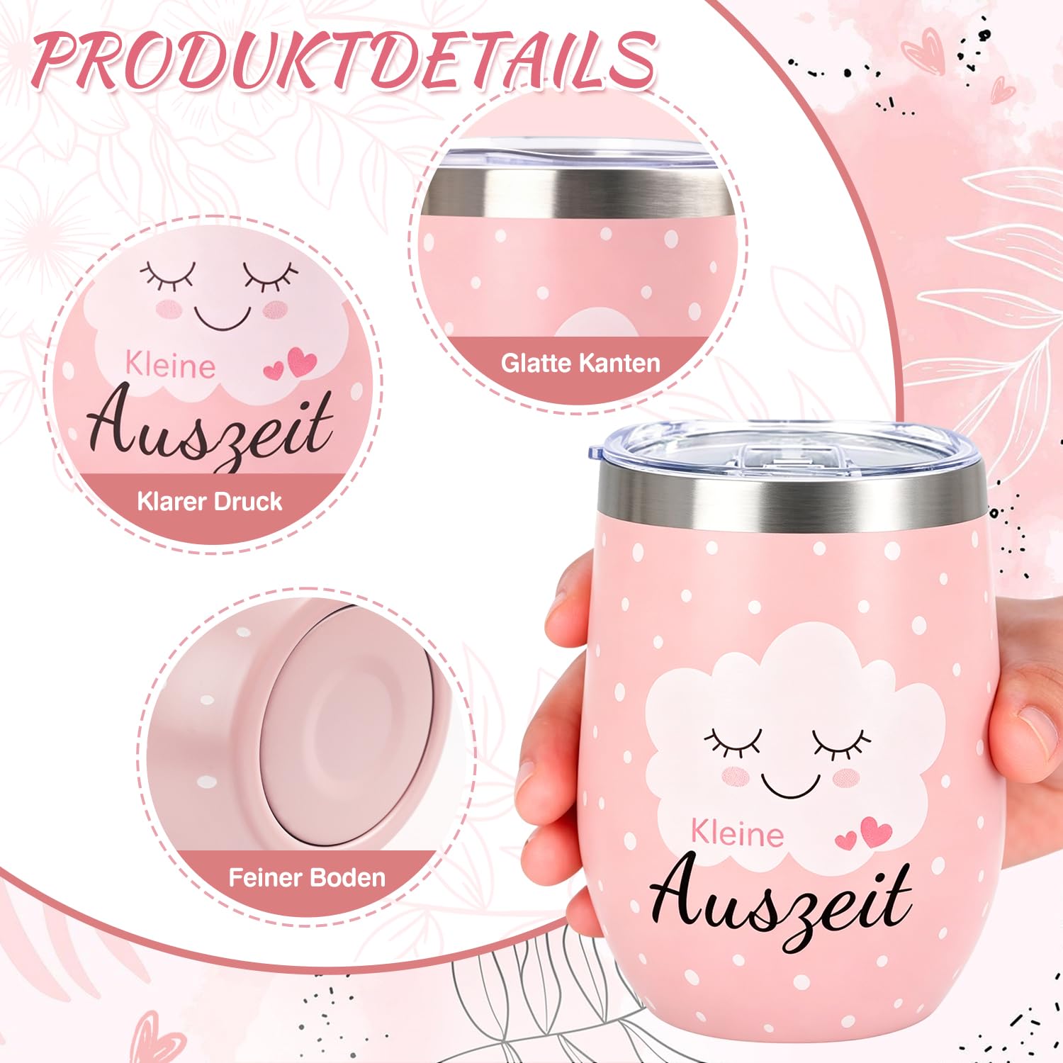 Kleine Auszeit Geschenk, Auszeit Geschenkkorb Wellness Geschenke Set für Frauen,Entspannung Ritual Geschenkset für frauen Freundin,Geburtstagsgeschenk für Oma Beste Kollegin (Auszeit) – Bild 3