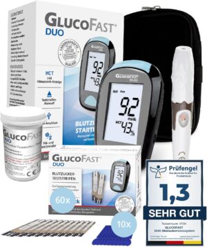 Duo Blutzuckermessgerät (mg/dL) Se...