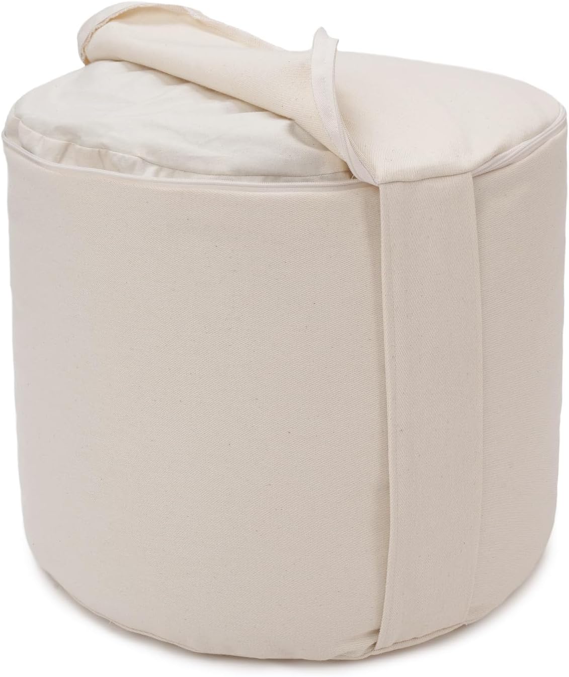 Yogabox Meditationskissen Glückssitz Rondo Big D - Regional produziert - Sitzhöhe: 28 cm – Bild 4