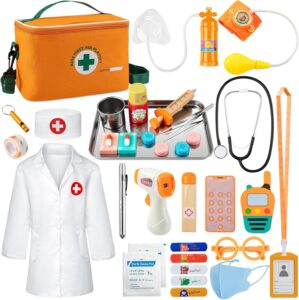 EFO SHM Kinder-Arztkoffer aus Holz,...