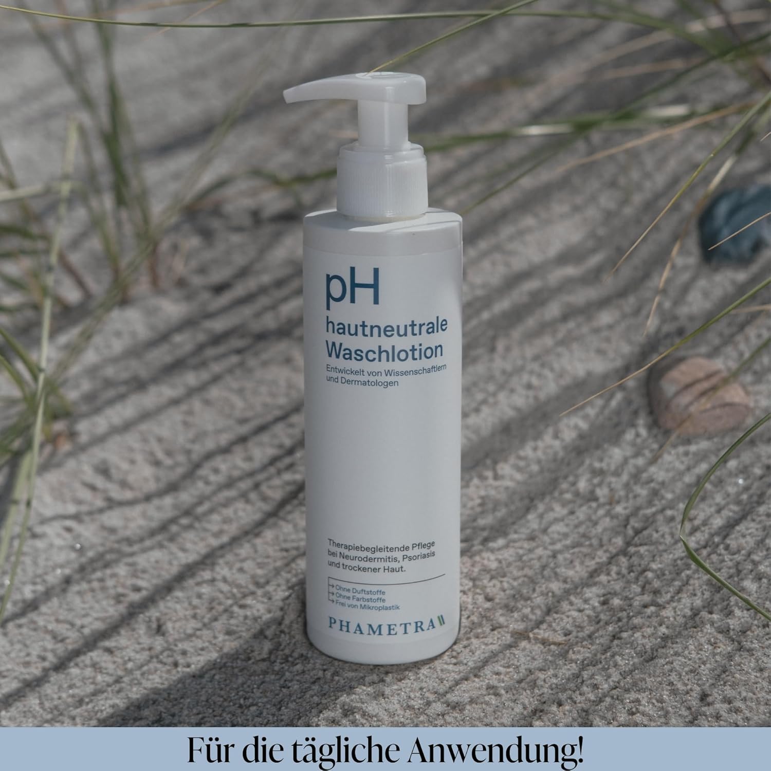PHAMETRA pH-neutrale Waschlotion | Medizinische Hautpflege | Milde Reinigung für empfindliche Haut | Keine Duft- und Farbstoffe | pH-Wert 5,5 | 200 ml – Bild 5