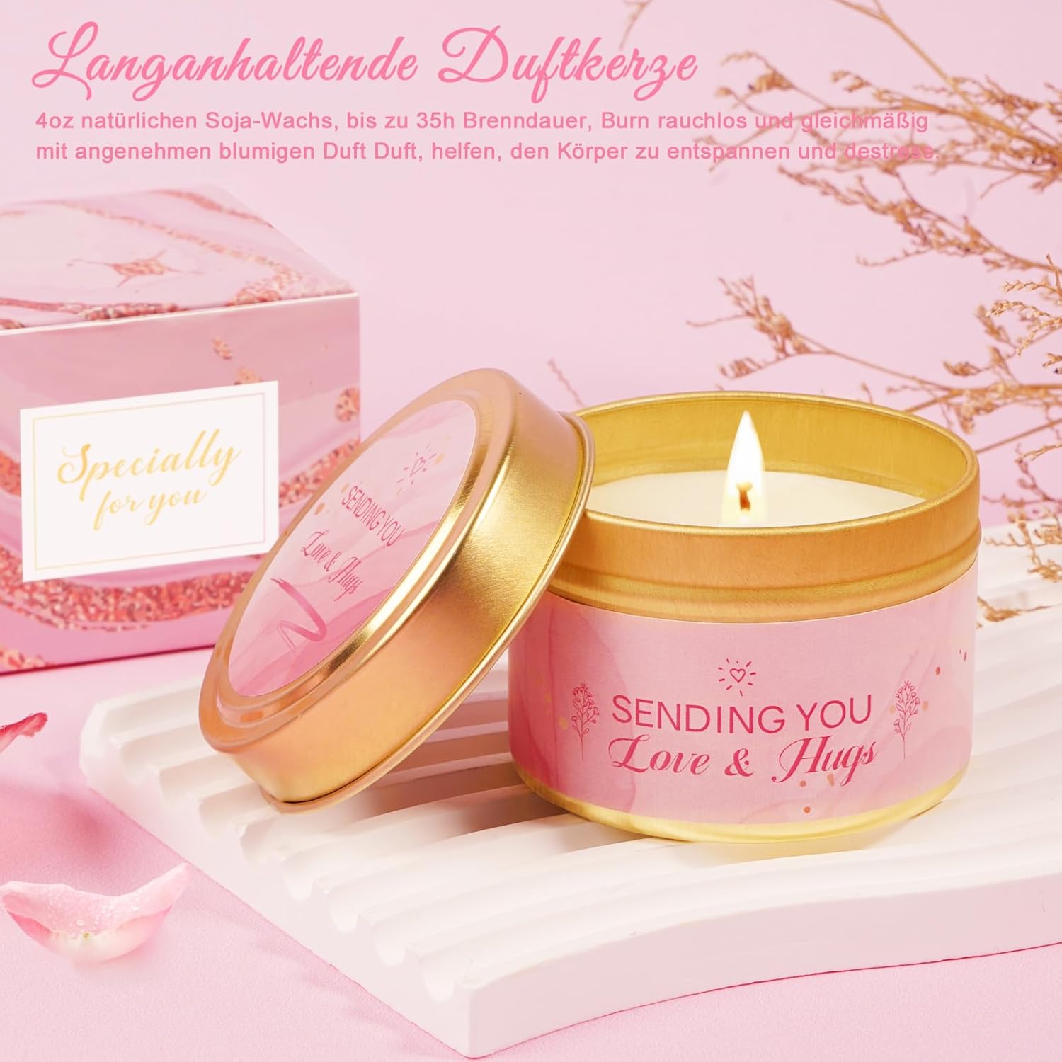 Geschenke für Frauen, Geburtstagsgeschenk für Frauen, entspannendes Spa-Geschenkkorb-Pflegepaket, Geschenkset für beste Freunde, weibliche Schwester, Mutter, Ehefrau, Ihre Freundin, Arbeitskollegin, beste Lehrerin – Bild 5