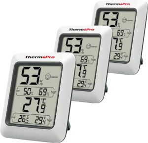 ThermoPro TP50-3 Digitales Hygromet...