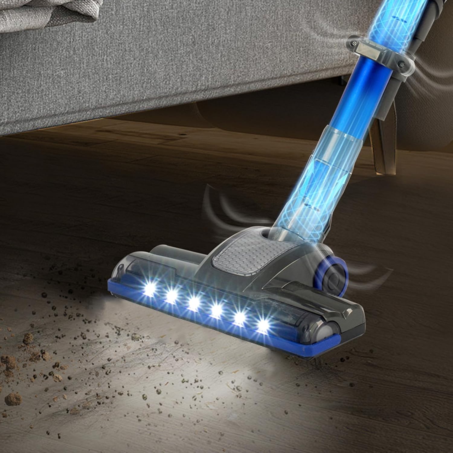 Akitas V8 3-in-1 kabelloser Hand- und vertikaler, leichter 22,2 V 150 W wiederaufladbarer Lithium-Akku für Böden, Teppiche, Tierhaare – Bild 7