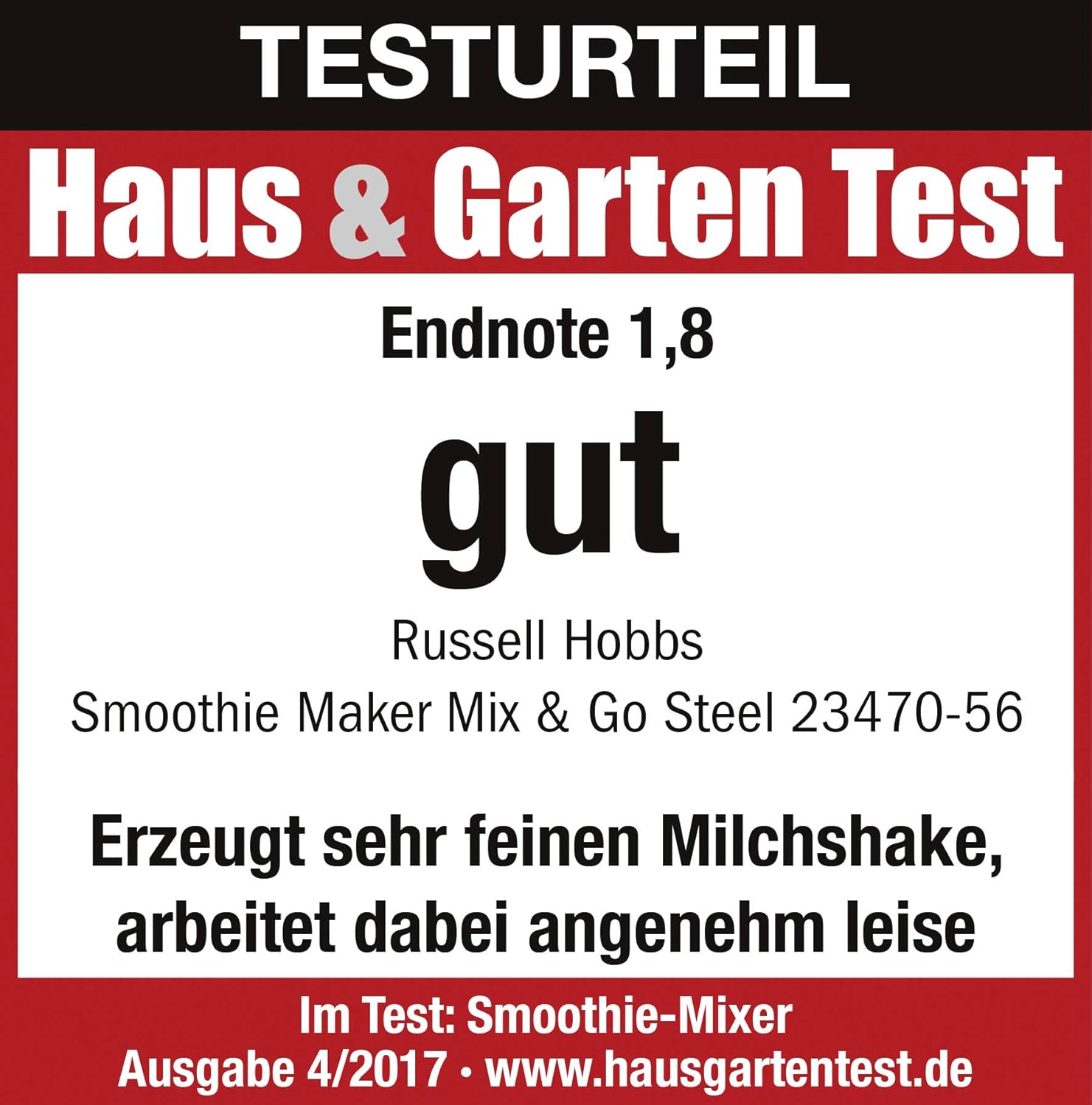 Russell Hobbs 23470-56 Mix&Go Steel Mixer/Standmixer, Smoothie Maker (300 Watt), Edelstahl, inklusive 2 Trinkflaschen, 600 ml – Bild 9