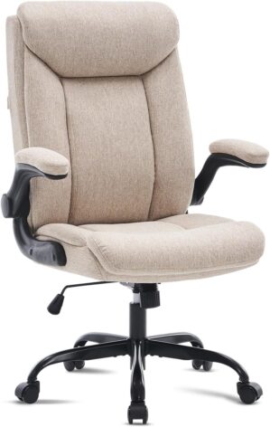 MZLEE Ergonomischer Bürostuhl, Com...