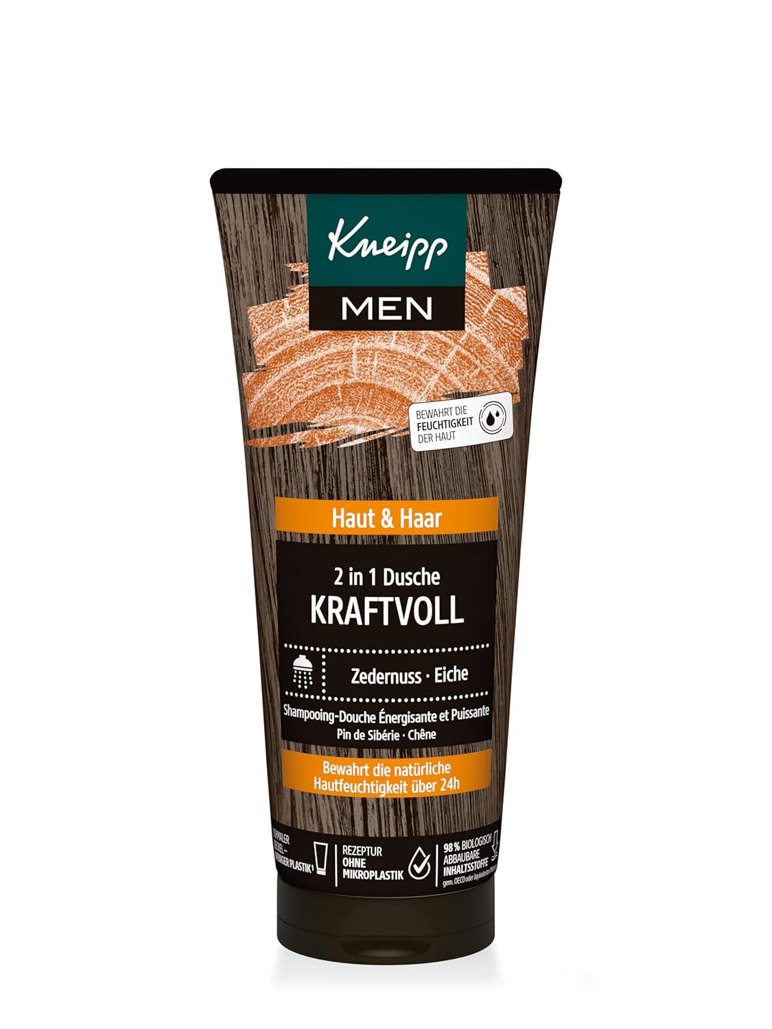Kneipp Geschenkset Männersache, 2 in 1 Männerduschen von Kneipp in Originalgröße, Wellness-Geschenk für Männer, Kneipp Männer: Männerpflege mit Naturkompetenz, 2 x 200 ml – Bild 4