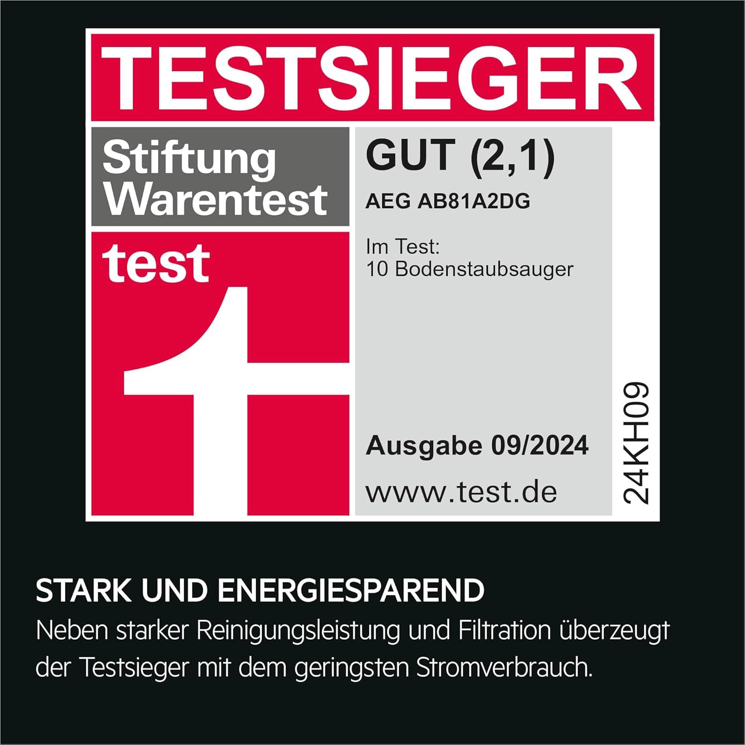 AEG Animal 8000 Staubsauger mit Beutel, Testsieger der Stiftung Warentest, hohe Saugleistung, Auto-Modus, 48 % recycelter Kunststoff, Tierhaardüse, HEPA-Filtration, 12 m, LED-Licht, AB81A2DG – Bild 3
