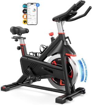 MERACH Heimtrainer, Bremsbelag/magn...