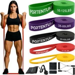 PORTENTUM Fitness Bands Widerstands...