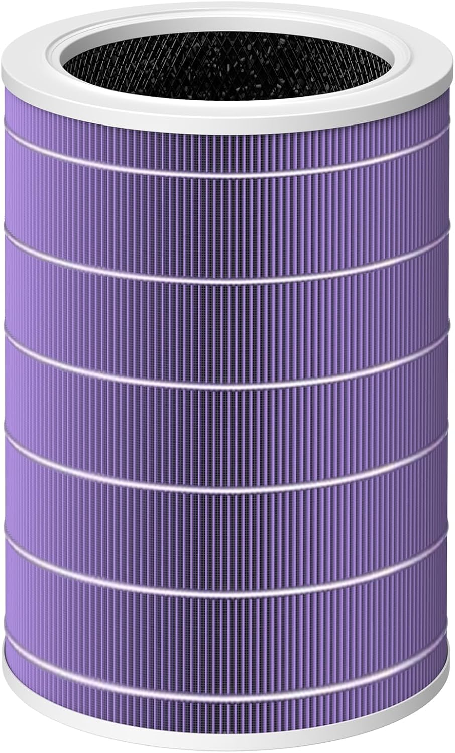 Ersatzfilter kompatibel mit Xiaomi Mi Luftreiniger 2 2H 2S 3 3H 3C Pro (Aktivkohlefilter und HEPA-Filter kompatibel mit Xiaomi Mi 2/2H/2S/3/3H/3C/Pro Luftreiniger), Lila
