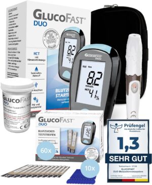 Duo Blutzuckermessgerät (mmol/L) S...